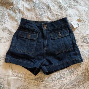 Gap Dark Jean Shorts